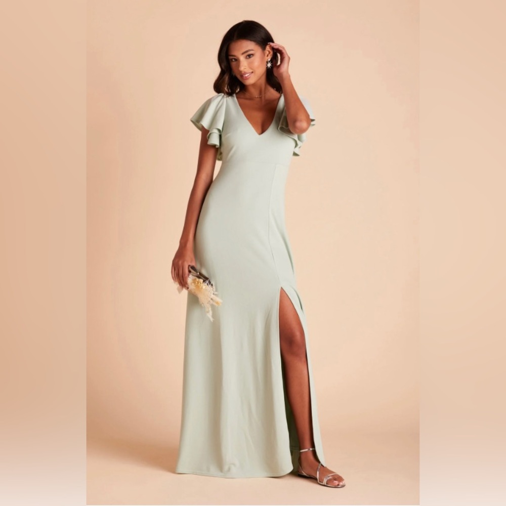 Buddy Grey Hannah Dress- Flutter